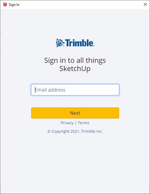 Trimble Sign In Email