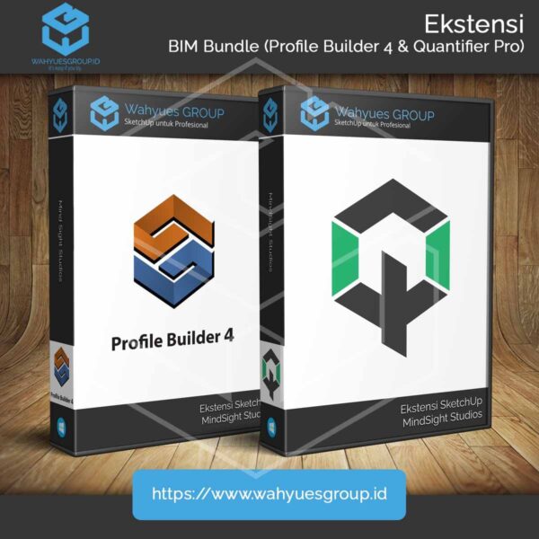 BIM Bundle Lisensi Permanen (Profile Builder 4 dan Quantifier Pro)